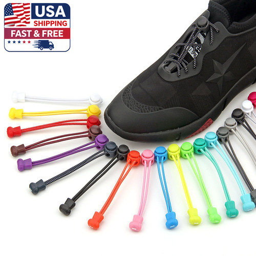 Tie elastic shoelaces lock - no,