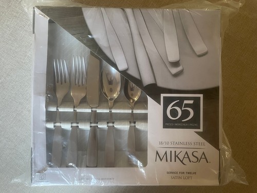 Mikasa satin loft - mikasa, 65-piece