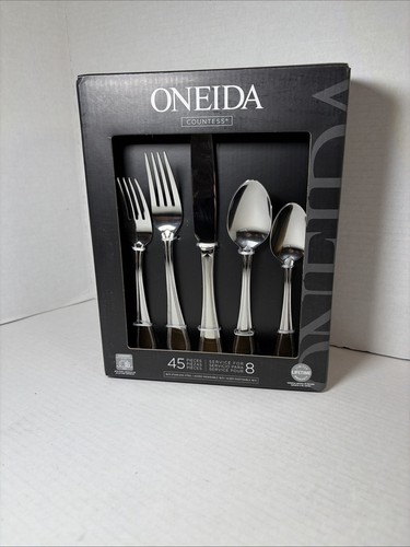 Oneida countess 45pc flatware - oneida,